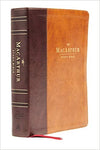 NASB MacArthur Study Bible 2nd Edition Imitation Leather Brown Indexed