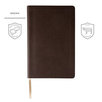 Legacy Standard Bible , 2 Column, Verse by Verse, Brown Faux Leather