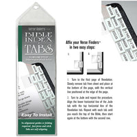 Verse finders Bible index tabs
