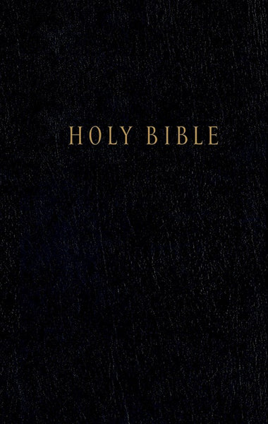 NLT Pew Bible - Black Hardcover