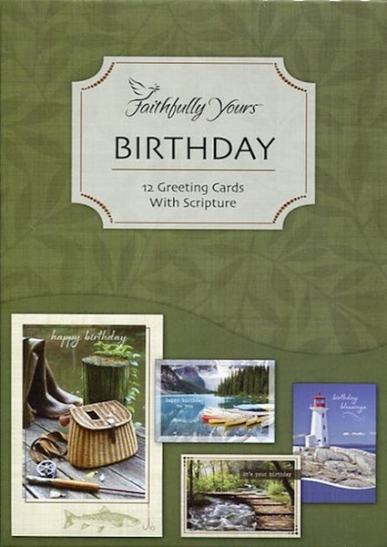 Birthday Boxed Cards His
