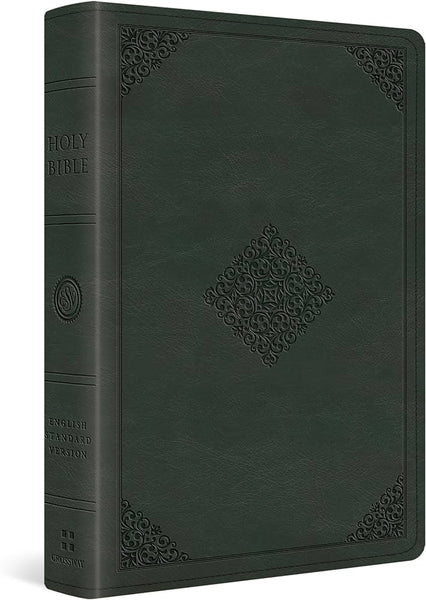 ESV Personal Reference Bible Trutone Quiet Forest, Ornament Design