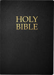 KJV-ER Holy Bible Large Print-Black Bonded Leather Indexed