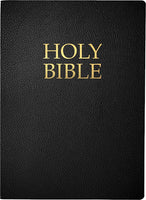 KJV-ER Holy Bible Large Print-Black Bonded Leather Indexed