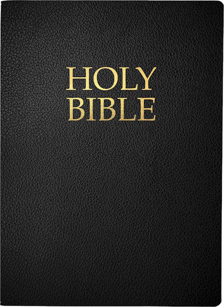 KJV-ER Holy Bible Large Print-Black Bonded Leather Indexed