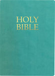 KJVER Holy Bible Large Print-Coastal Blue Ultrasoft