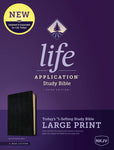 NKJV Life Application Study Bible: Black Bonded Leather
