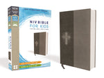 NIV Bible For Kids Thinline Imitation Leather Grey