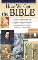 How We Got the Bible - Fold Out Pamphlet