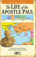 The Life of the Apostle Paul - Fold Out Pamphlet