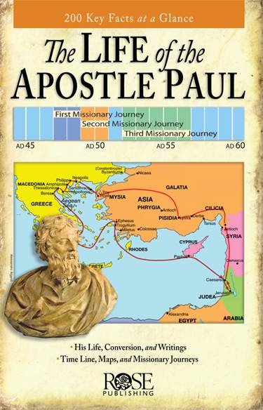 The Life of the Apostle Paul - Fold Out Pamphlet