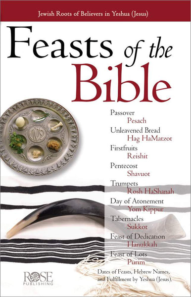 Feasts of the Bible - Fold Out Pamphlet