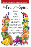 The Fruit of the Spirit- Fold Out Pamphlet