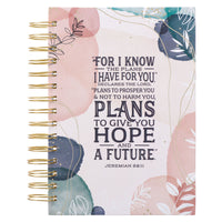 For I Know the Plans I Have For You Wire Bound Journal