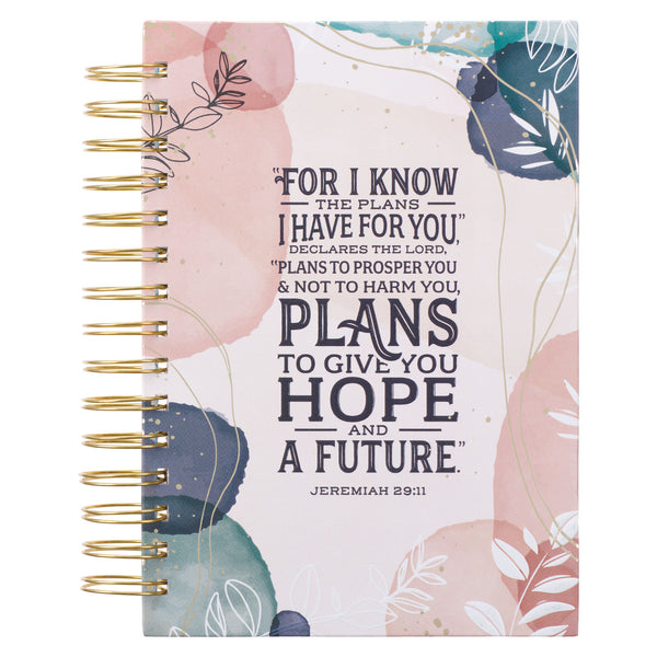 For I Know the Plans I Have For You Wire Bound Journal