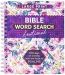 100 Days of Worship from the Book of Psalms: Bible Word Search Devotional