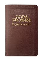 God's Promises for Your Every Need Bonded Leather Burgundy