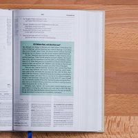 ESV Reformation Study Bible Student Edition - Midnight Blue, Premium Leather