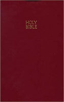 KJV Reference Bible Burgundy Bonded Leather