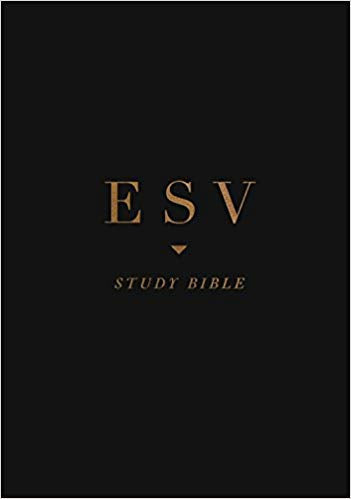 ESV Study Bible Hardcover Black