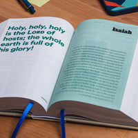ESV Reformation Study Bible Student Edition - Midnight Blue, Premium Leather