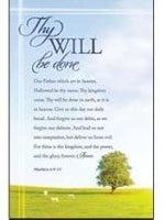 Lord's Prayer Bulletin Thy Will Be Done (pack of 100)