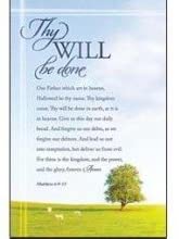 Lord's Prayer Bulletin Thy Will Be Done (pack of 100)