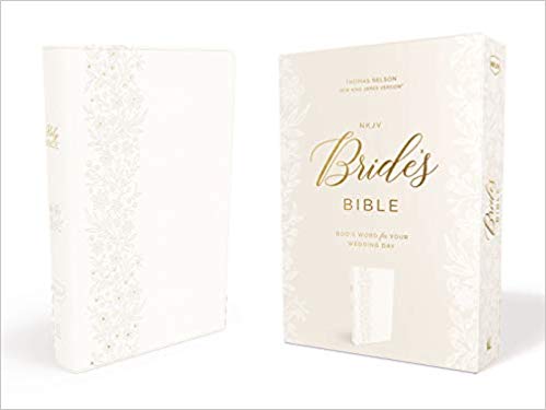 NKJV Bride's Bible Imitation Leather White