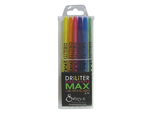 Drilliter Max Pack of 6 Assorted Colors