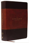 KJV Study Bible Imitation Leather Brown