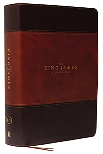 KJV Study Bible Imitation Leather Brown