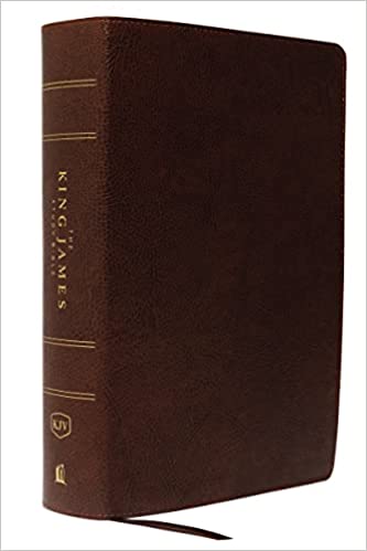 KJV Study Bible Bonded Leather Brown