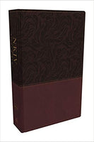 NKJV Study Bible Full-Color Edition Imitation Leather Cranberry