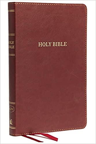 KJV Thinline Bible Burgundy