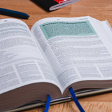 ESV Reformation Study Bible Student Edition - Midnight Blue, Premium Leather