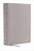NASB MacArthur Study Bible 2nd Edition Hardcover Gray