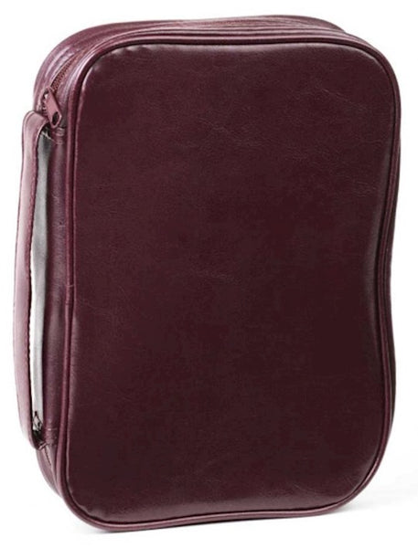 Bible Cover-Leatherette Classic-XX Large-Burgundy
