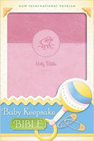 NIV Baby Keepsake Bible Pink