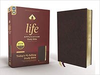 NIV Life Application Study Bible Third Edition Bonded Leather Burgundy