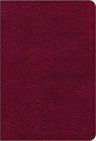 NASB Large Print Reference Bible Imitation Leather Burgundy 2020 Edition