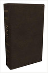 NKJV Study Bible Full-Color Edition Genuine Leather Brown