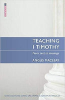 Teaching 1 Timothy