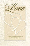 Love never fails Wedding) (Bulletins) (Pack Of 100)