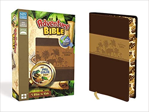 NIV Adventure Bible Leathersoft Brown