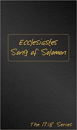 Ecclesiastes & Song of Solomon Journible