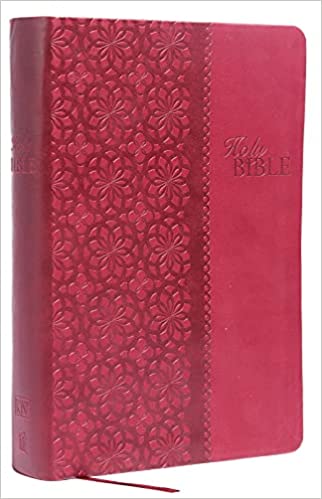 KJV Study Bible Second Edition Imitation Leather Red/Pink
