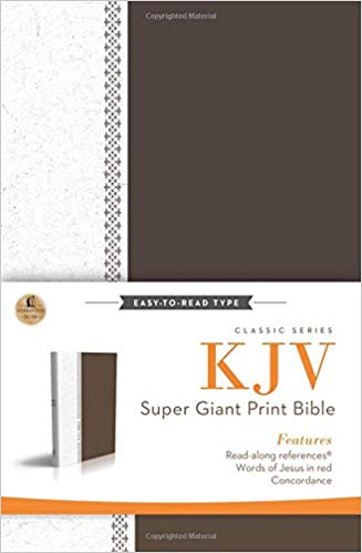 KJV Super Giant Print Reference Bible (Classic Series)