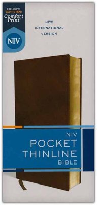 NIV, Pocket Thinline Bible, Red Letter Edition, Comfort Print
