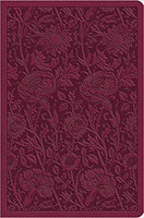 ESV Value Compact Bible Trutone Raspberry, Floral Design