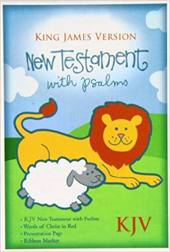 KJV Baby's New Testament with Psalms pink